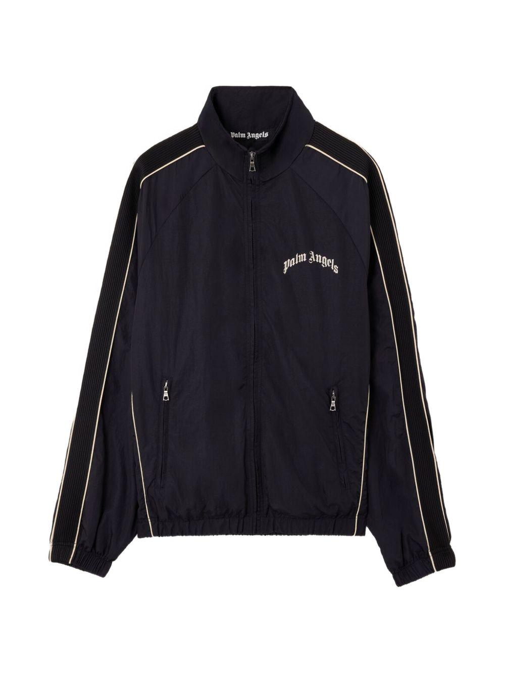Giacca sportiva con zip e bande laterali PMEB02GS26FAB001 1003 PALM ANGELS