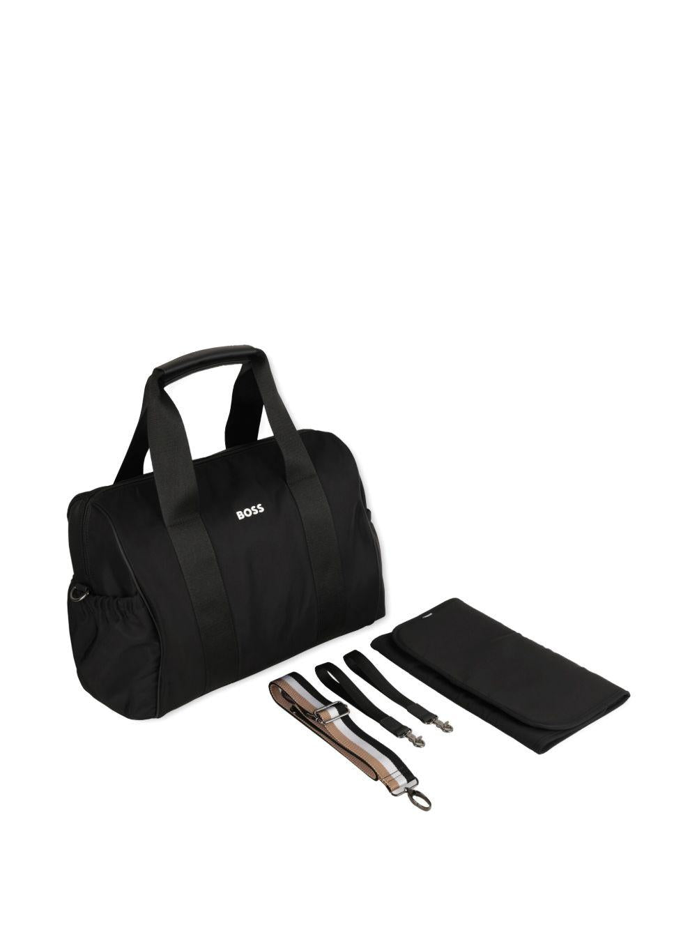 Borsa Fasciatoio con Logo e Tracolla Rimovibile J52679 09B BOSS KIDSWEAR