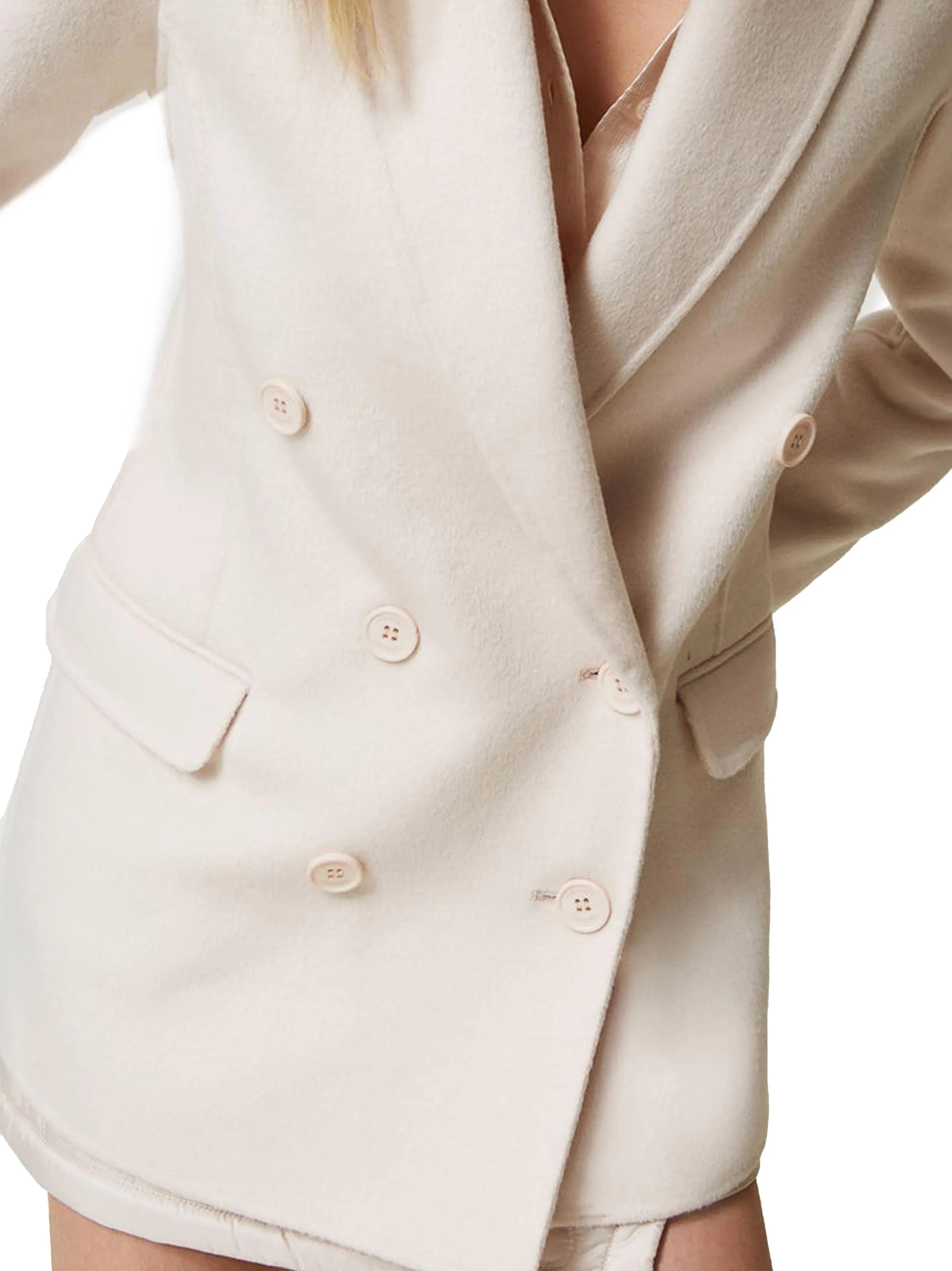 Giacca doppiopetto misto lana - Preludio Moda