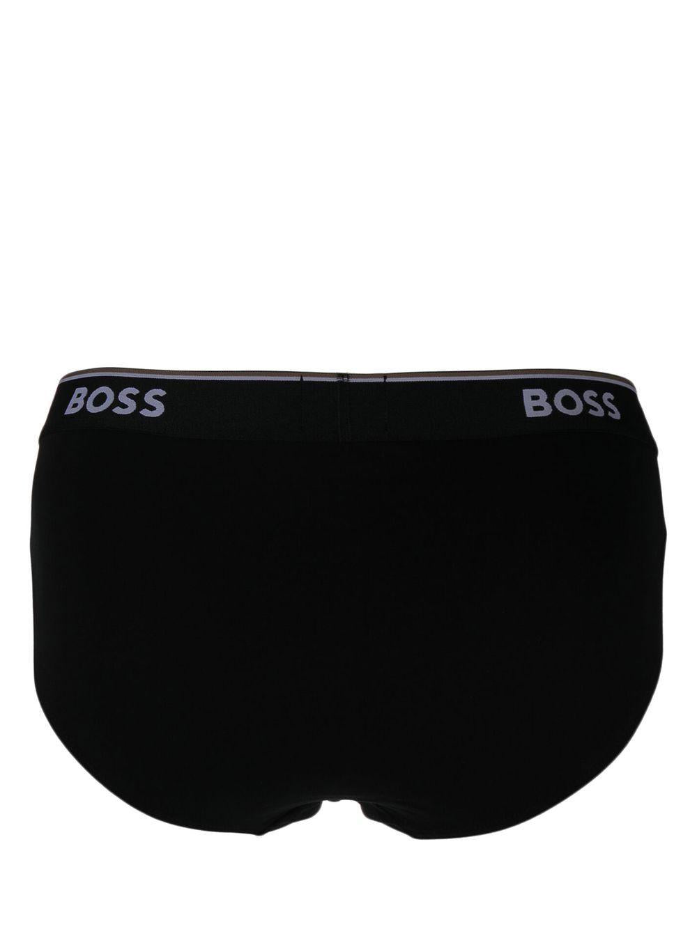 Slip in cotone confezione da tre 50475273 999 BOSS