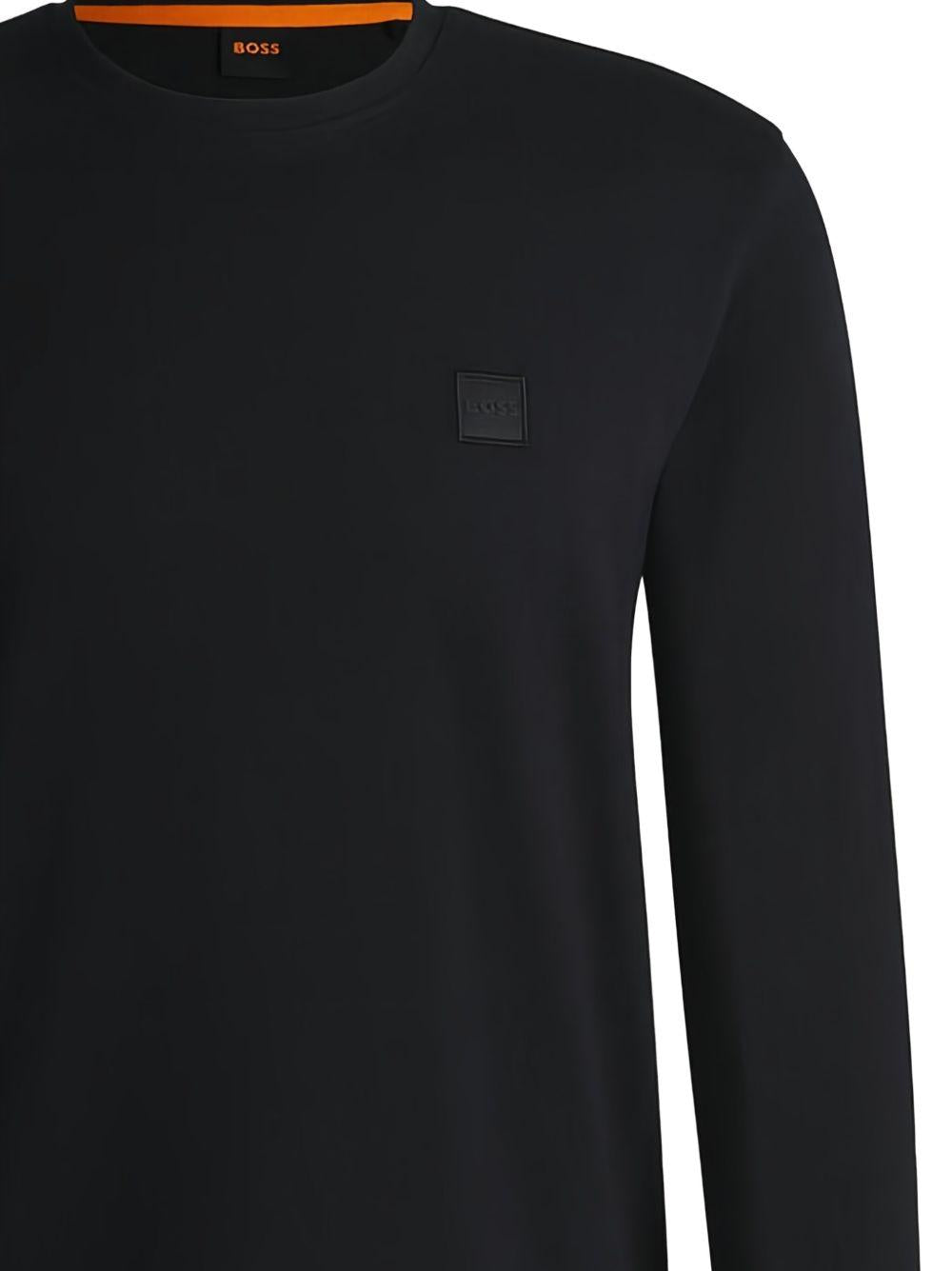 Maglia Taks  mini logo petto nero