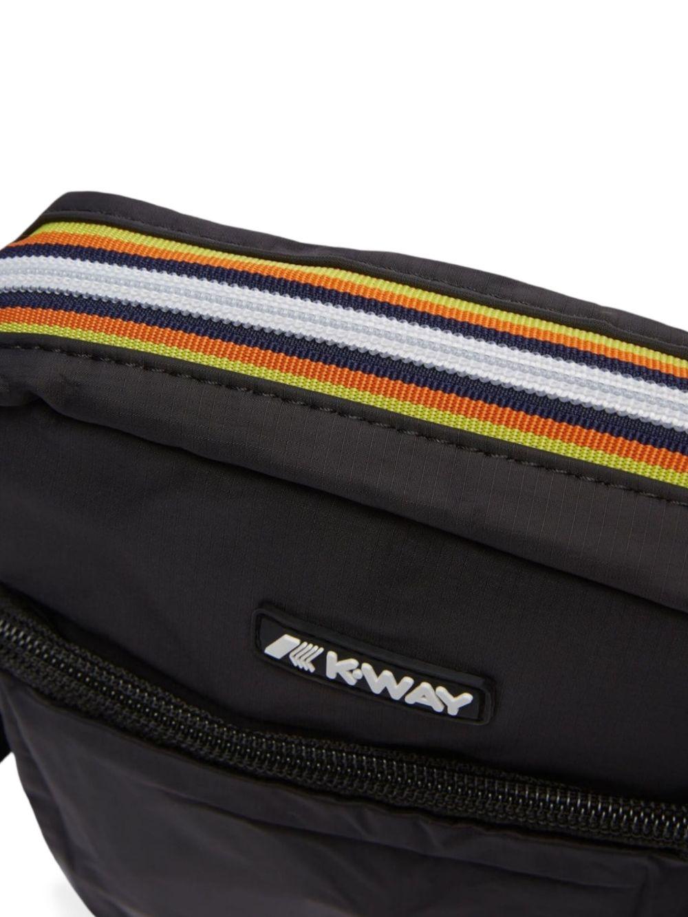 Borsa a tracolla con zip frontale K7116VW USY K-WAY