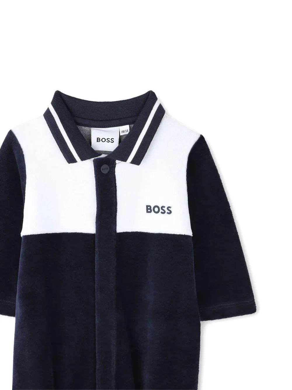 Pigiama BOSS Kidswear Blu con Logo - Preludio Moda