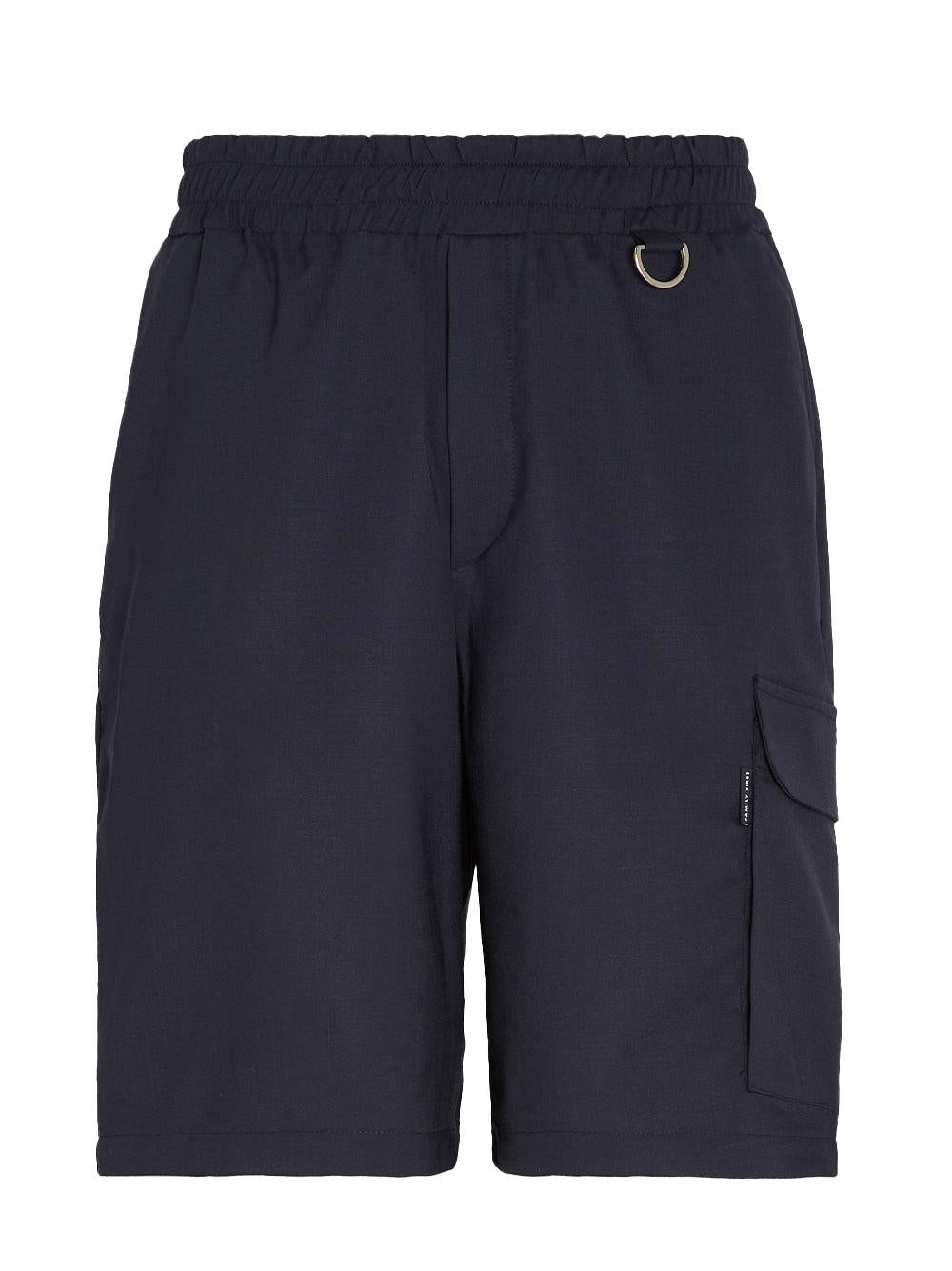 Bermuda cargo blu notte PSS2506 DB FAMILY FIRST MILANO