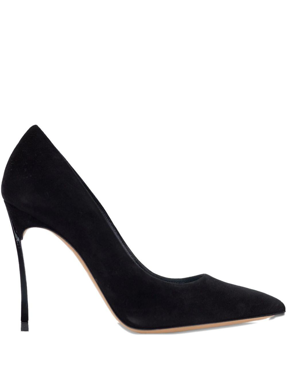 Decollete Bladè nero camoscio 1F915W100TCAMOS 9000 CASADEI