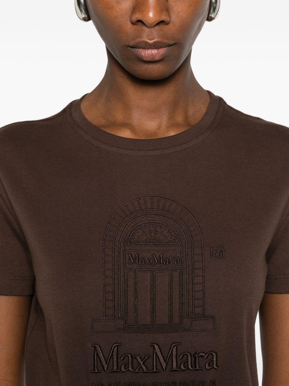 T-Shirt Max Mara S marrone 2619971021600 004 MAX MARA 'S