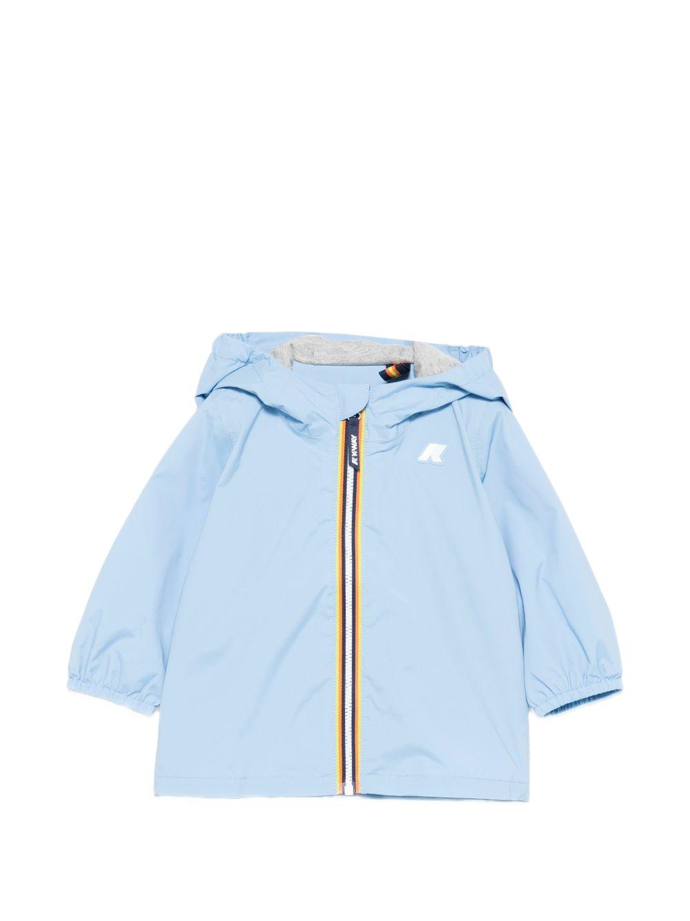 Giacca antipioggia con cappuccio in nylon K4136IW 356 K-WAY KIDS