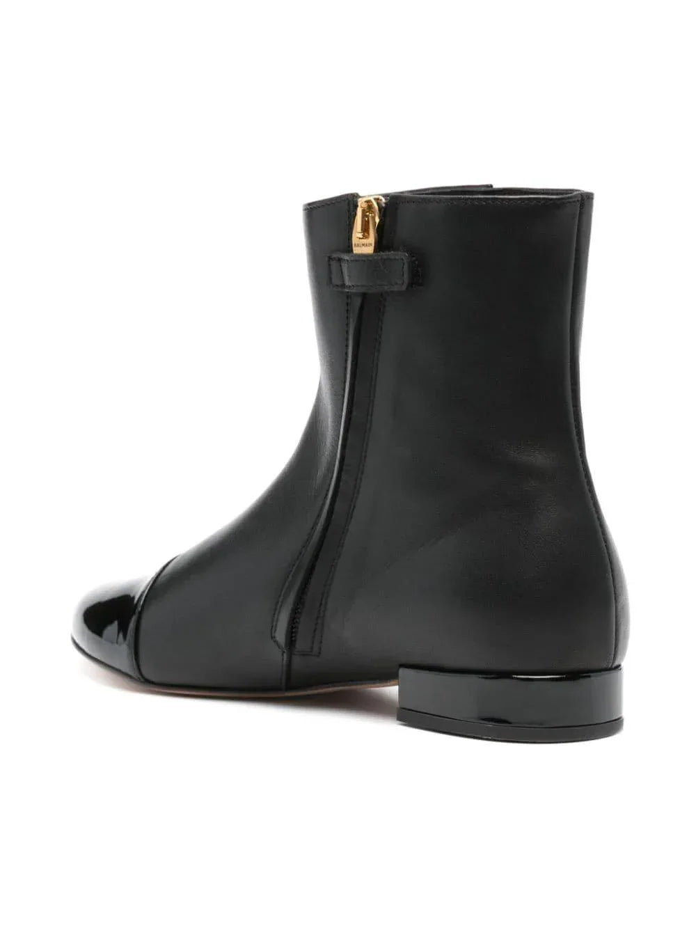 Stivaletto nero con punta lucida - Preludio Moda