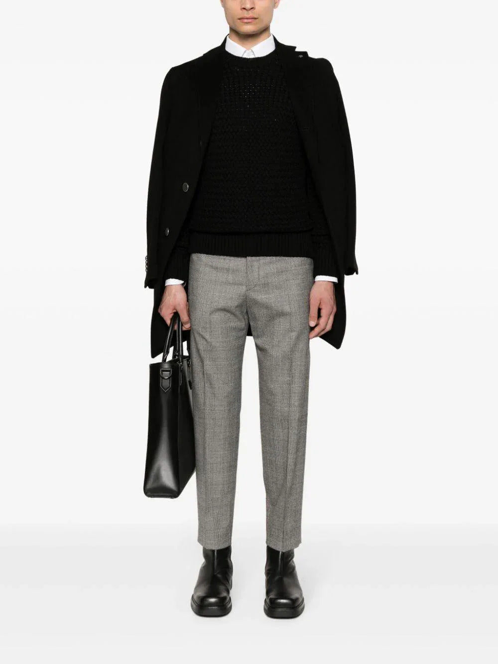 maglione wealt nero - Preludio Moda