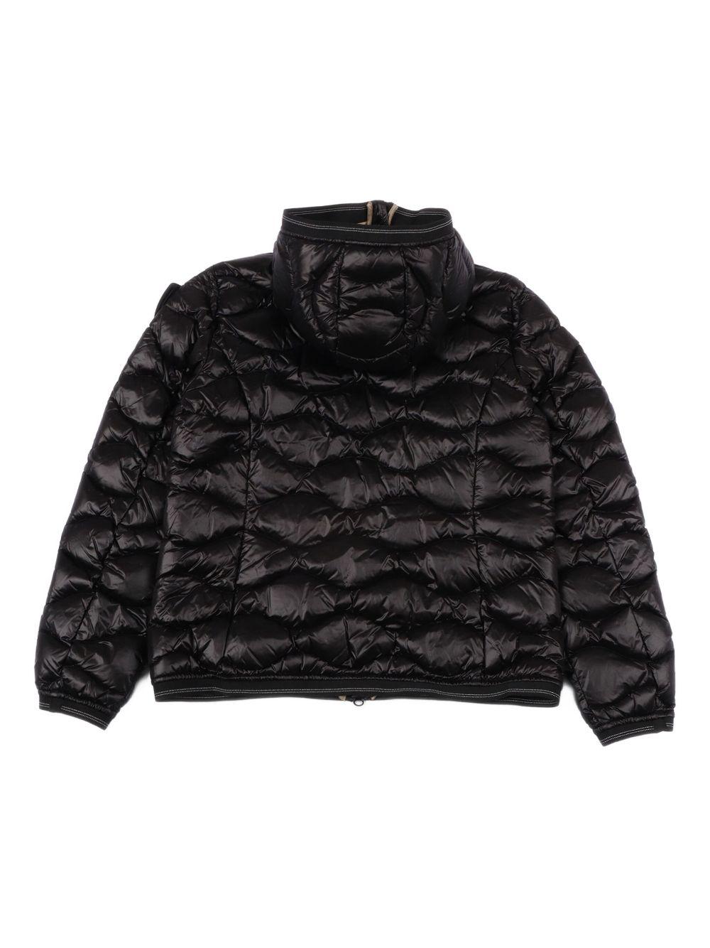 Cappotto Lowell nero con cappuccio 25WBLGC03385007285 999EI BLAUER KIDS