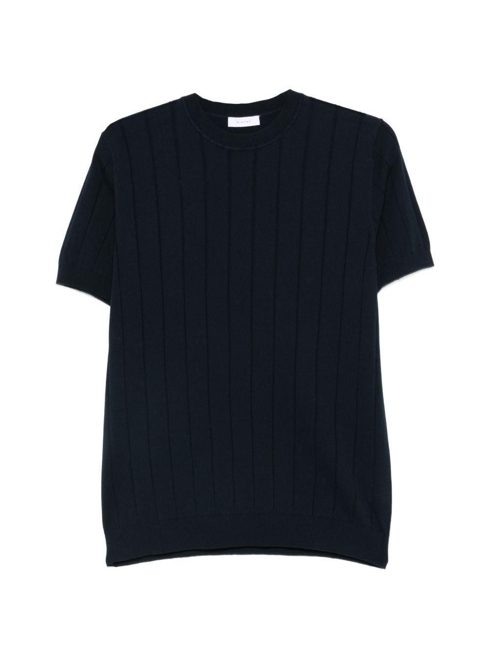 Maglia a maniche corte in cotone girocollo DK17026 BLUNOTTE DIKTAT