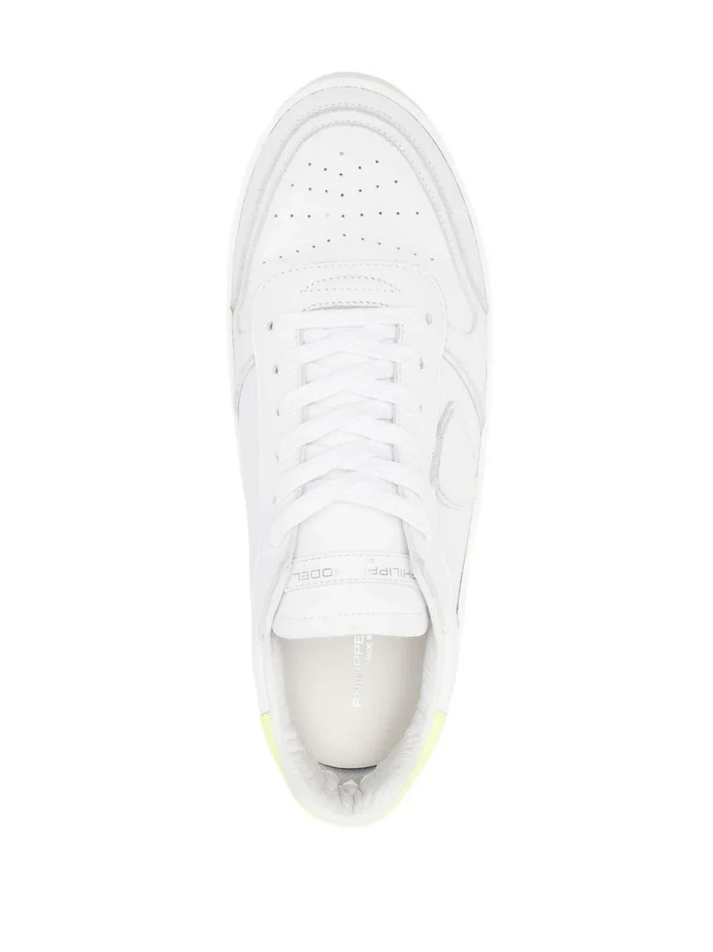 Sneakers Nice bianche/lime uomo - Preludio Moda