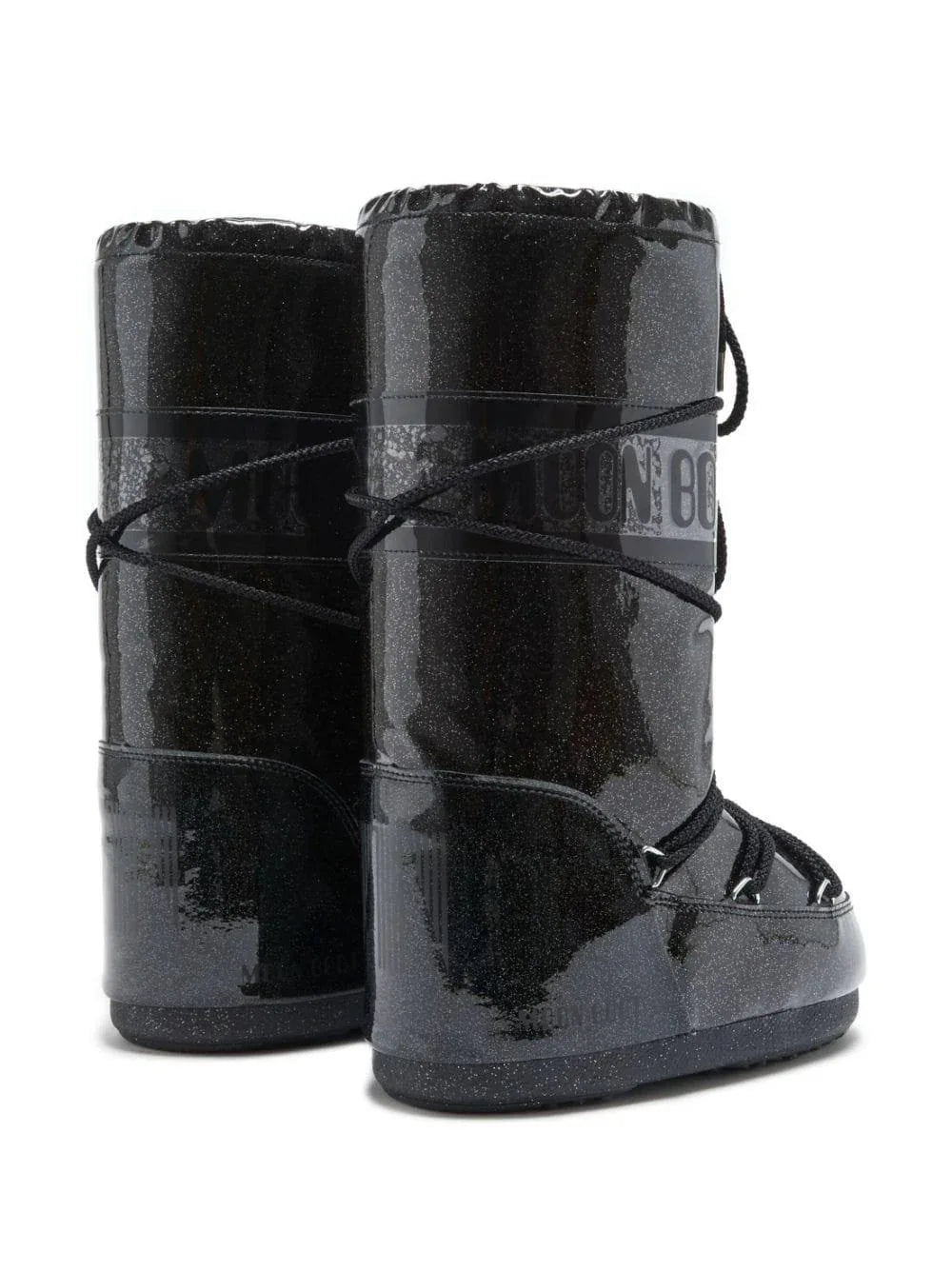 Stivale Moon Boot Icon Glitter Nero - Preludio Moda