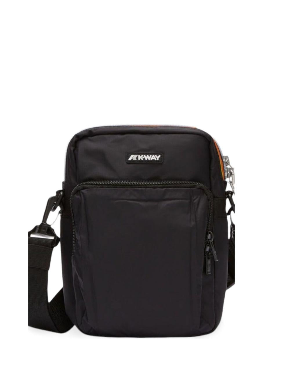 Borsa a tracolla con zip frontale K7116VW USY K-WAY
