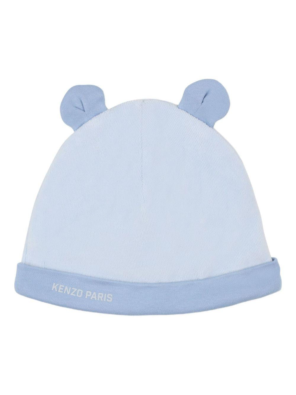Set Neonato con Stampa Elefante e Accessori Coordinati K61248 771 KENZO KIDS