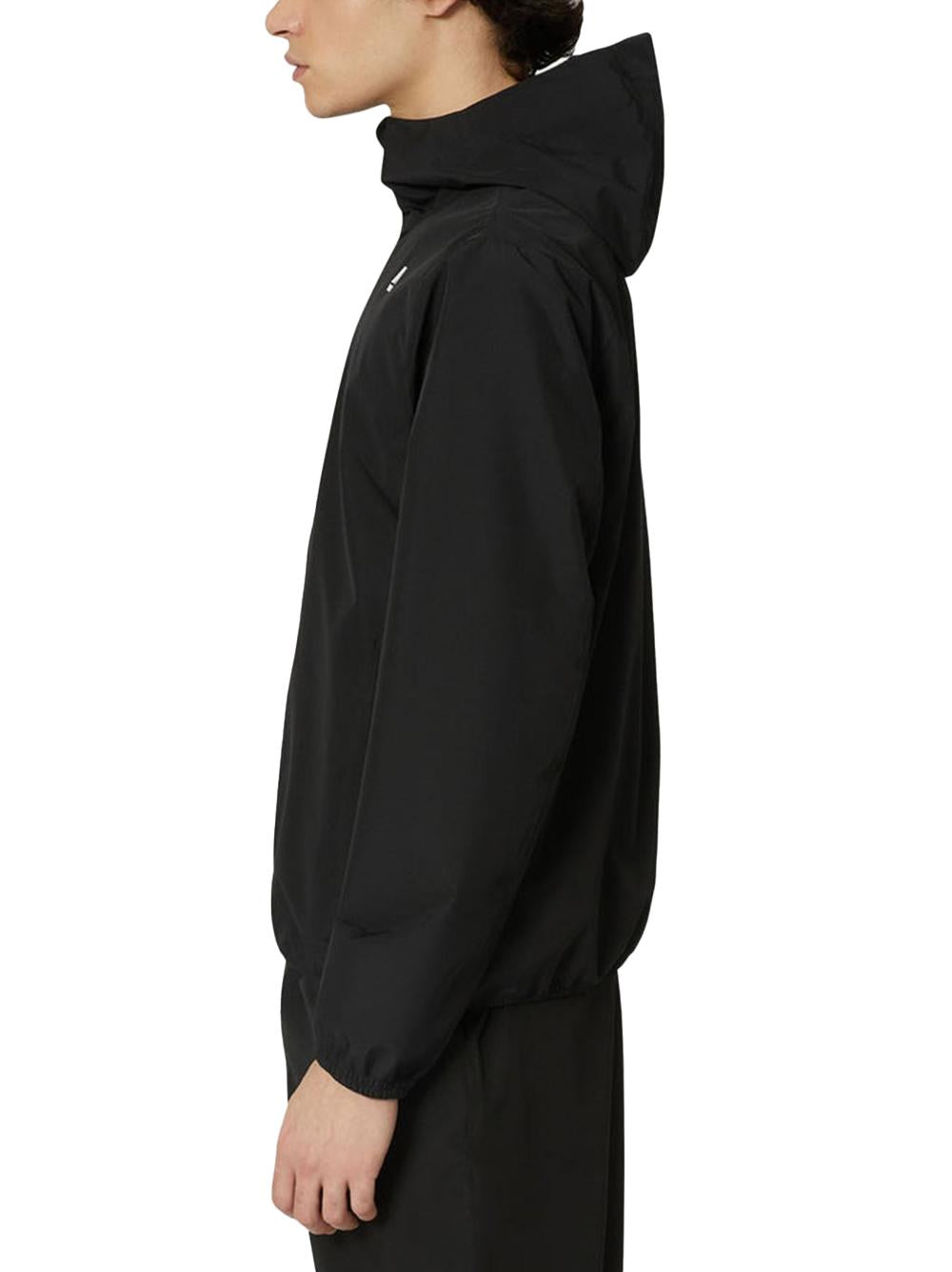 Giubbino jack stretch dot nero