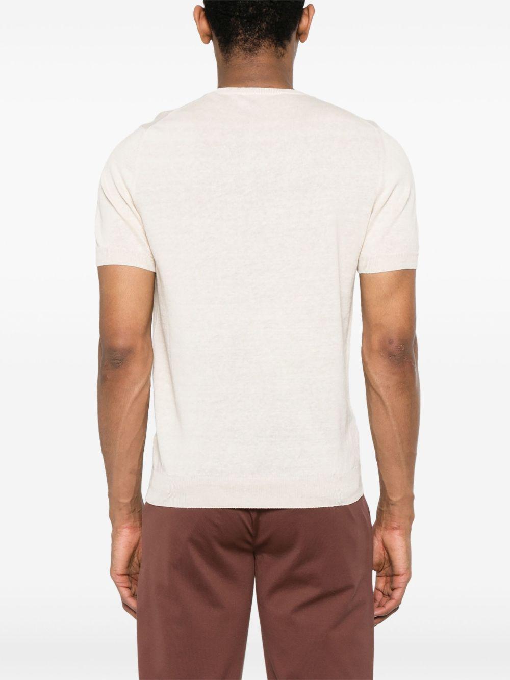 T-shirt Josh in filo panna