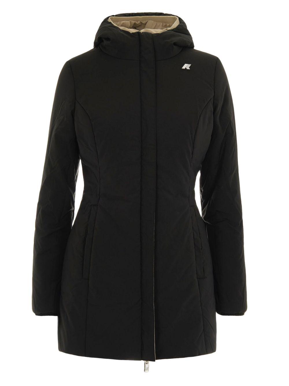 Giacca Trapuntata con Cappuccio e Zip K6128UW BCF K-WAY