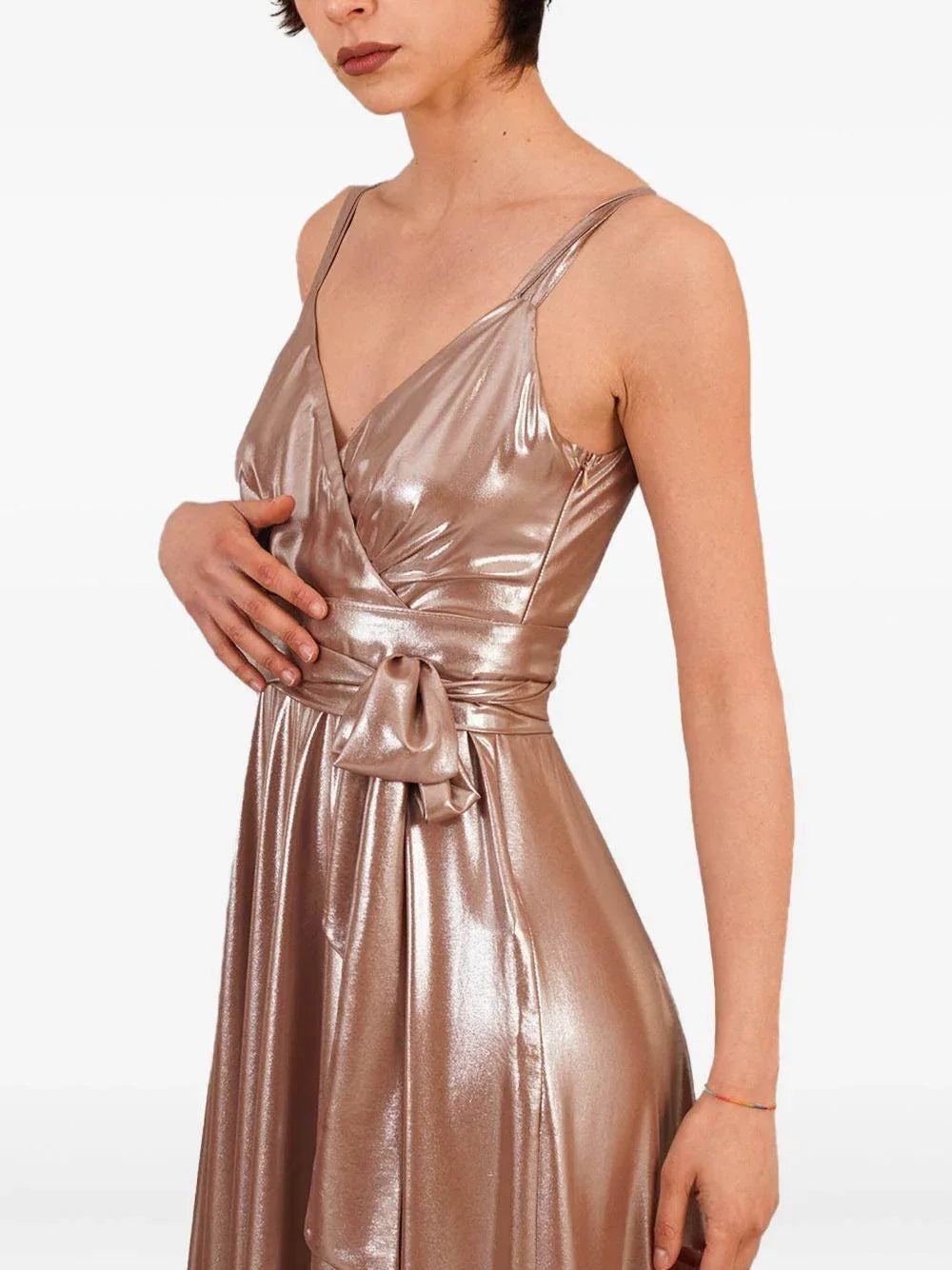 Abito laminato bronzo - Preludio Moda