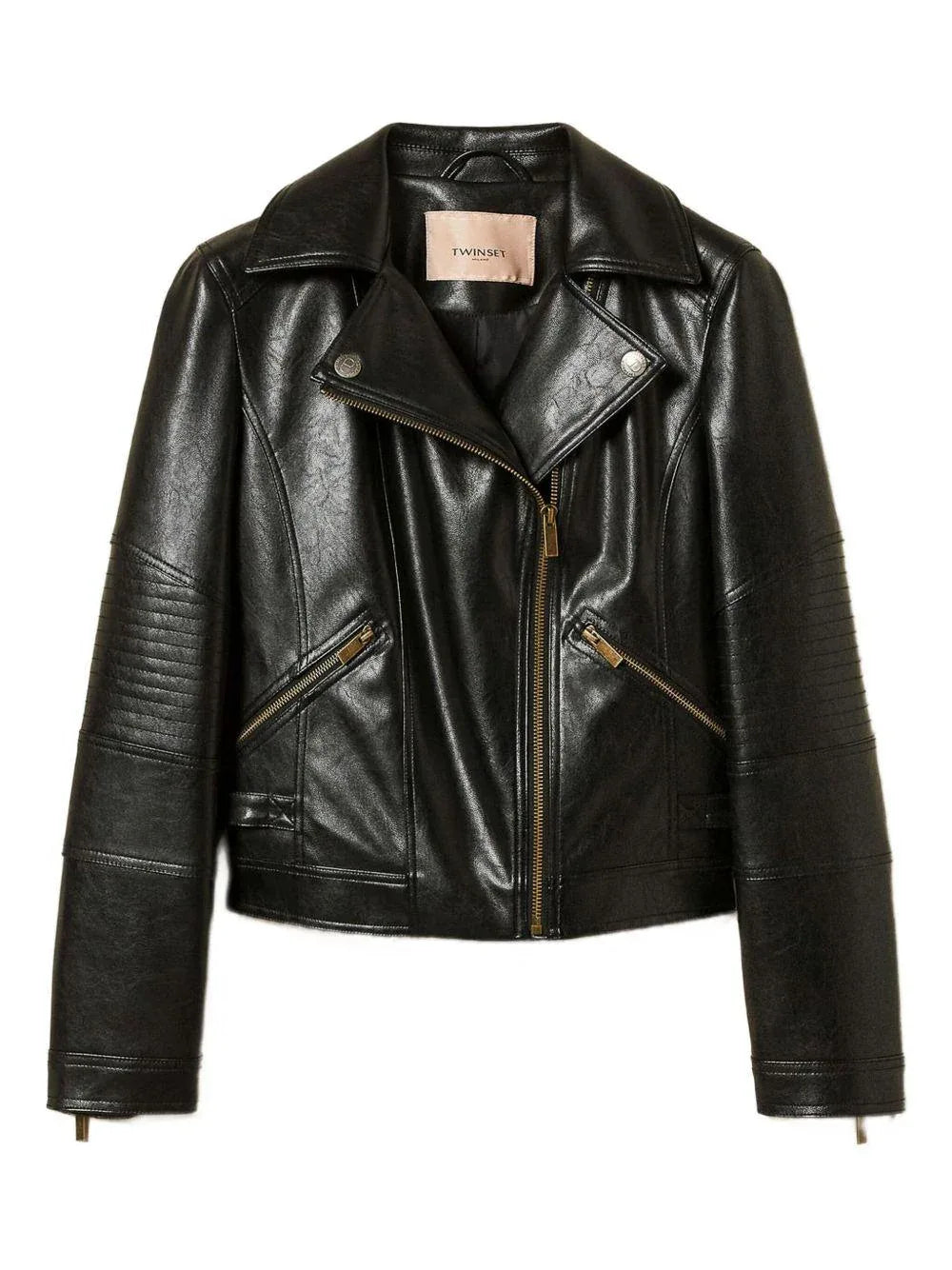 Giacca Biker Nera - Preludio Moda