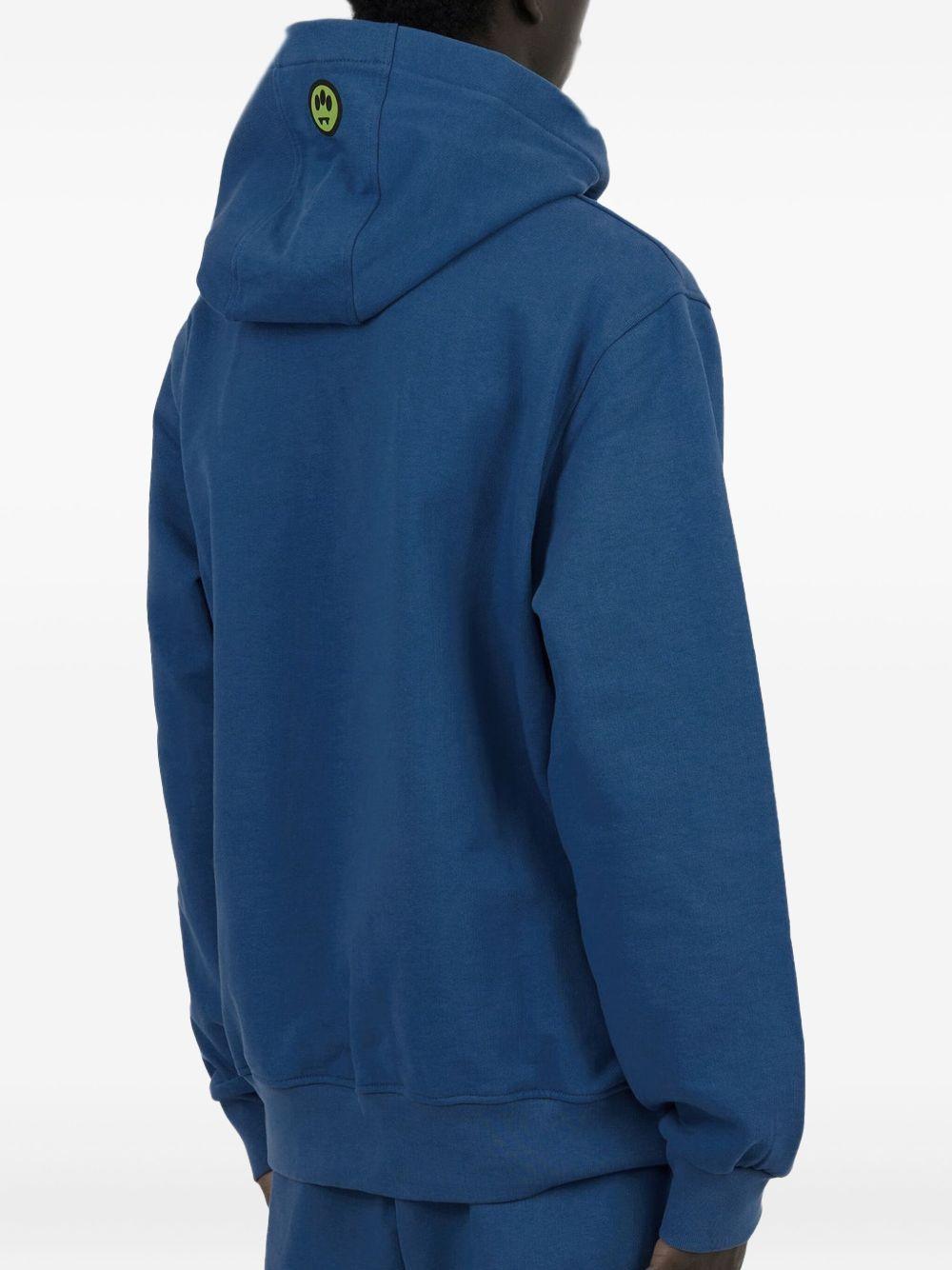 Felpa blu mini logo retro F4BWUAHS151 BW026 BARROW