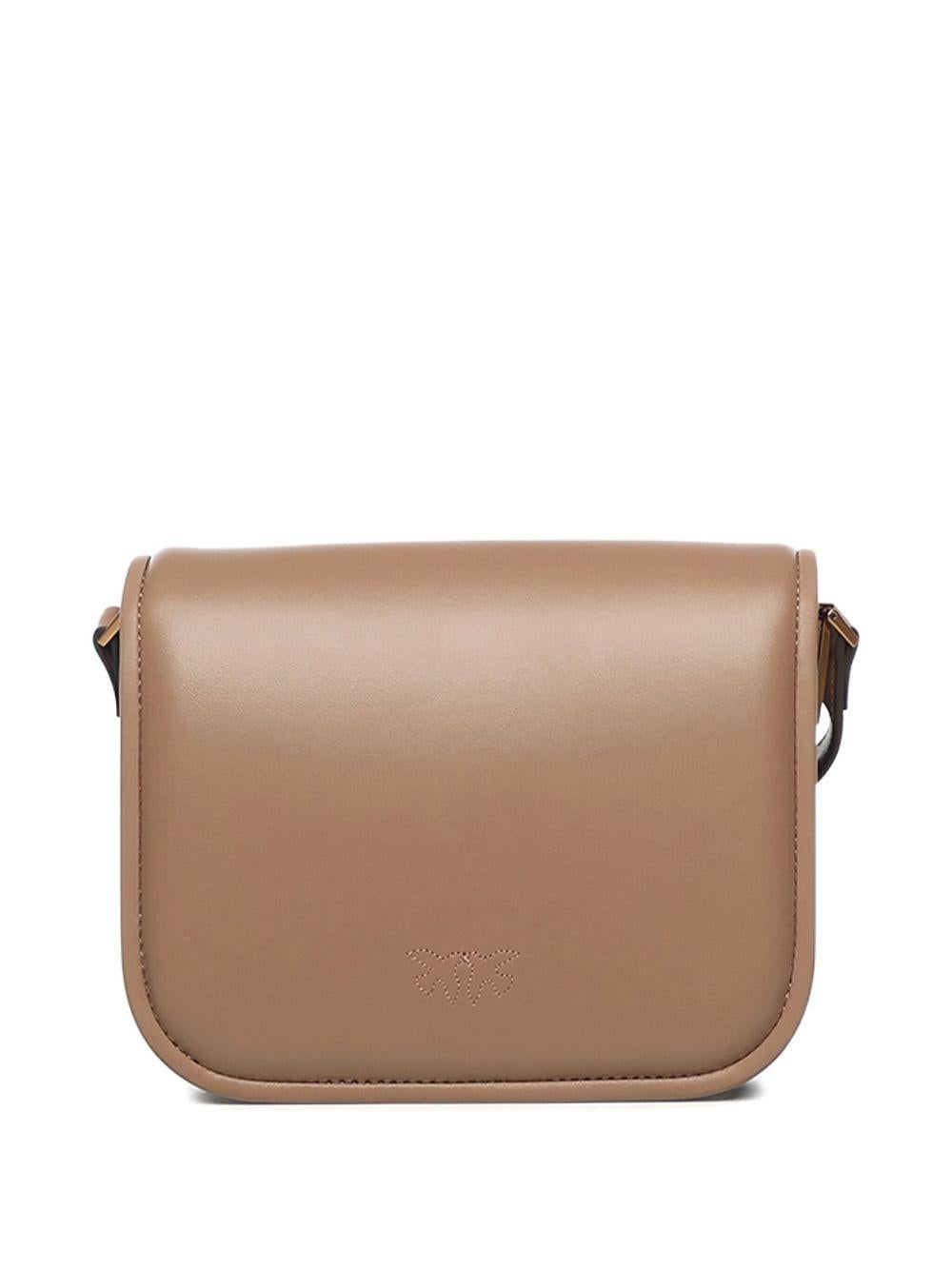 Borsa a spalla Love Box biscotto con fibbia Love Birds 104297A26L D01Q PINKO