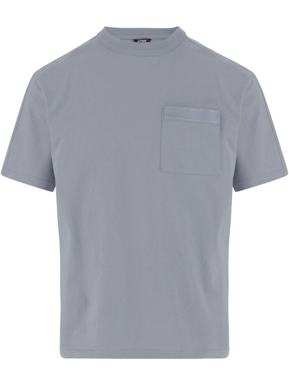 T-shirt fantome grigio medio K2135HW WA9 K-WAY