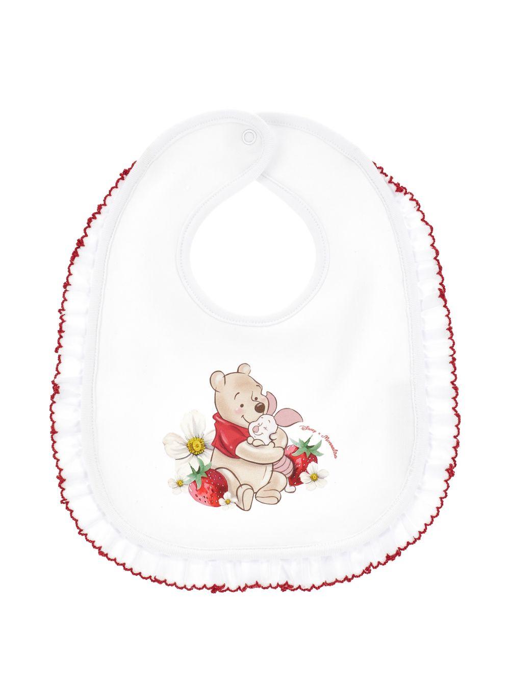 Bavaglino con stampa Winnie the Pooh 35G0137084 0099 MONNALISA KIDS