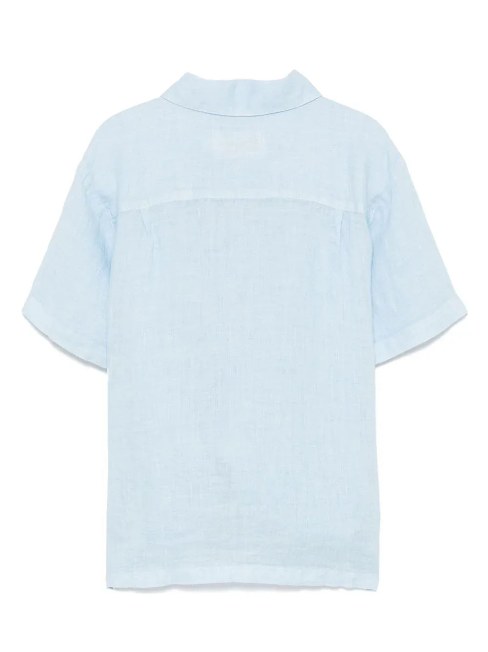 Polo camicia sinfos logo ricamato tono su tono - Preludio Moda