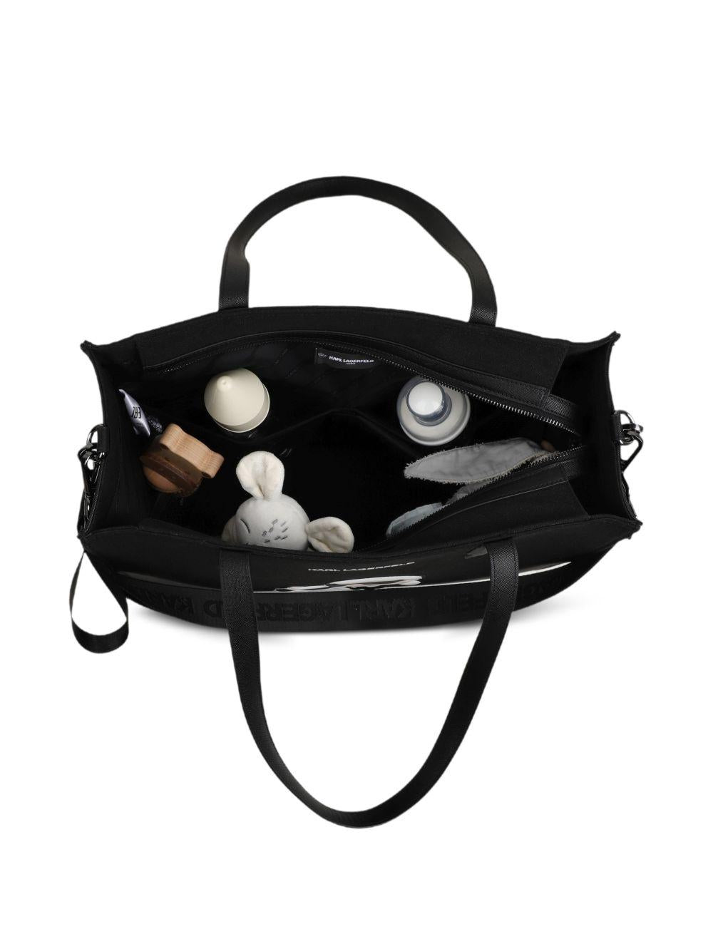 Borsa a spalla con stampa cartoon Z31195 09B KARL LAGERFELD KIDS