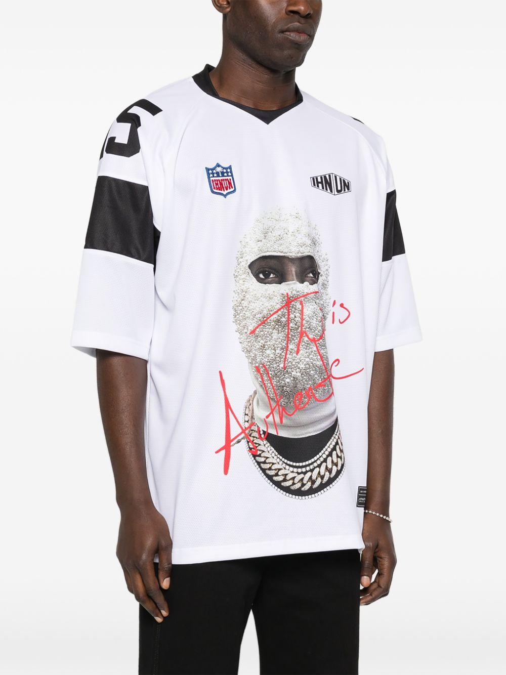 T-shirt in poliestere stampa grafica NUS26230 463 IH NOM UH NIT