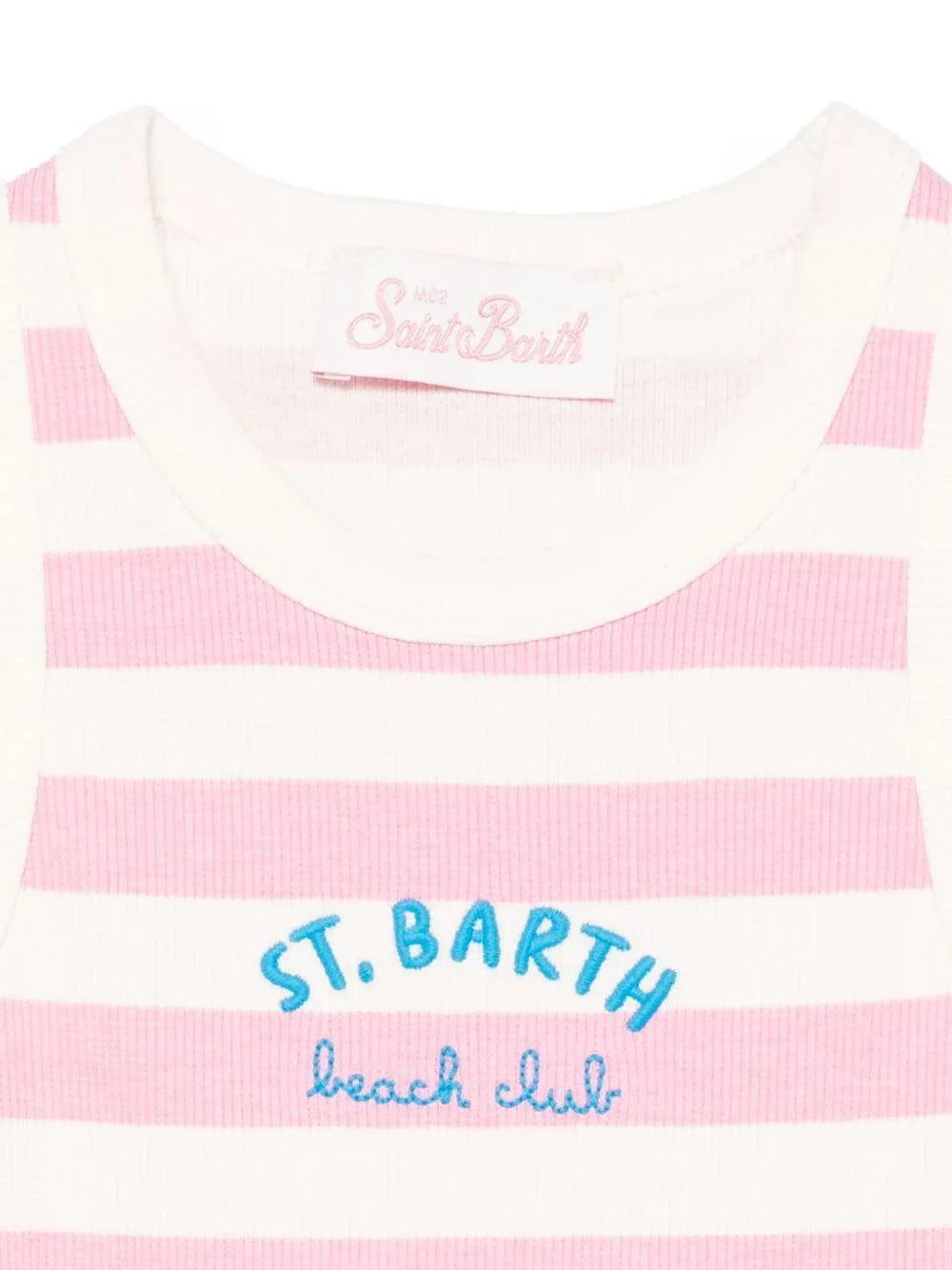 Canotta Blue fantasia a righe rosa - Preludio Moda