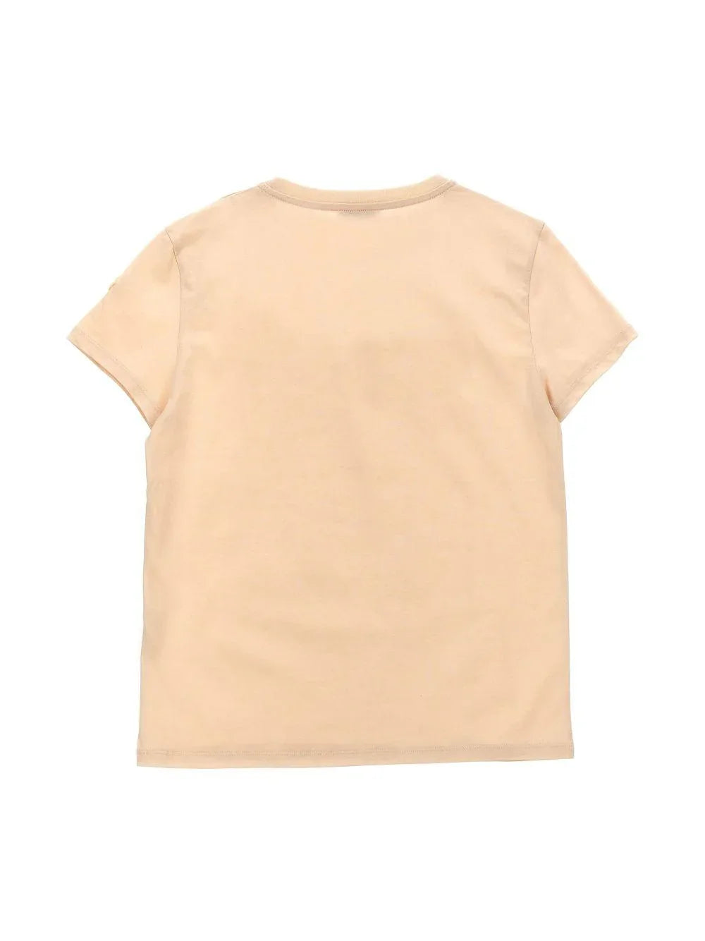 T-shirt rosa logo ricamo - Preludio Moda