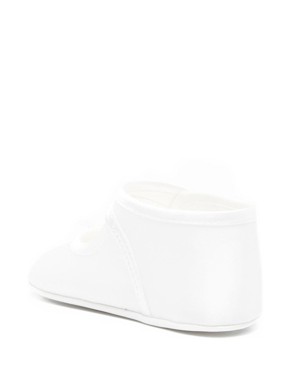 Ballerine avorio con appliqué farfalla 73G0077121 0001 MONNALISA KIDS