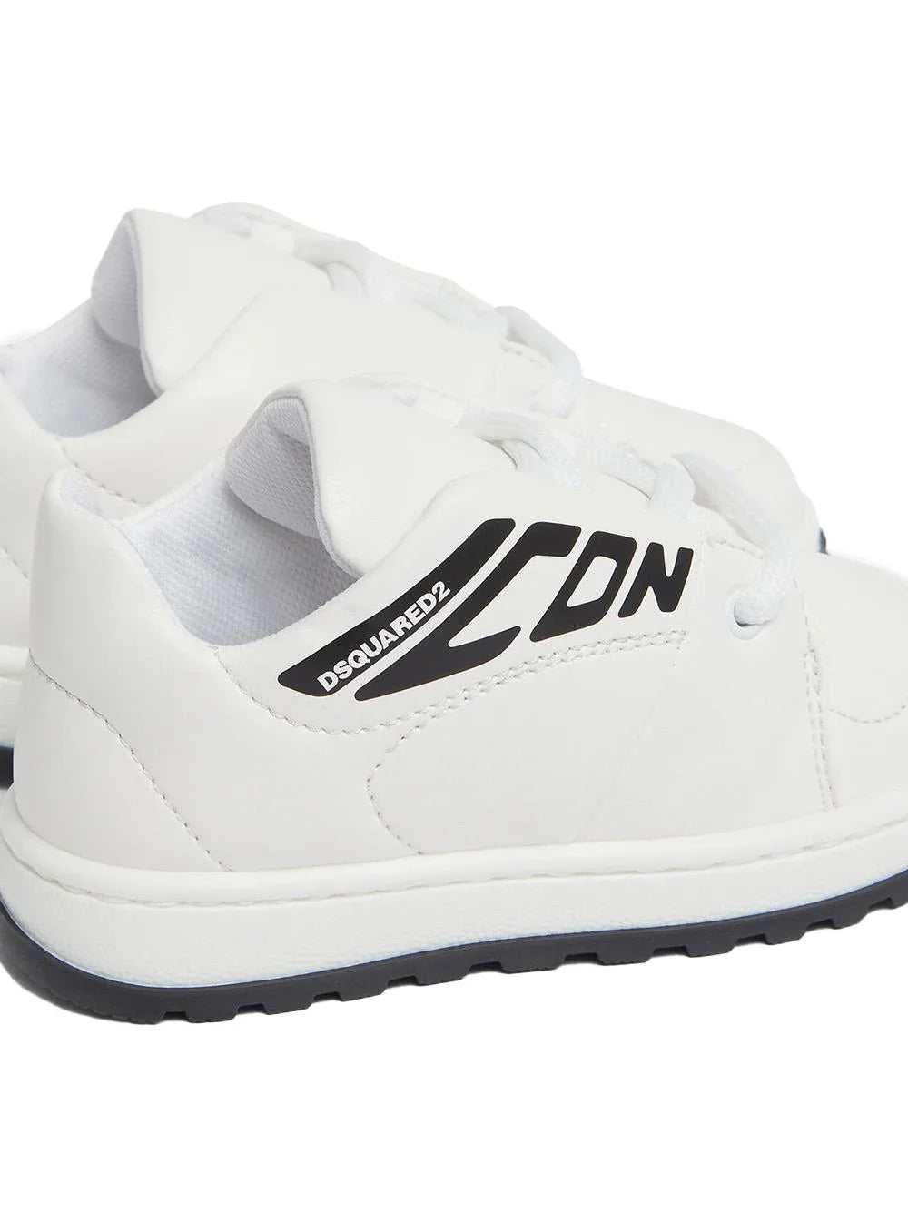 Sneakers icon new generation bianche e nere neonato - Preludio Moda
