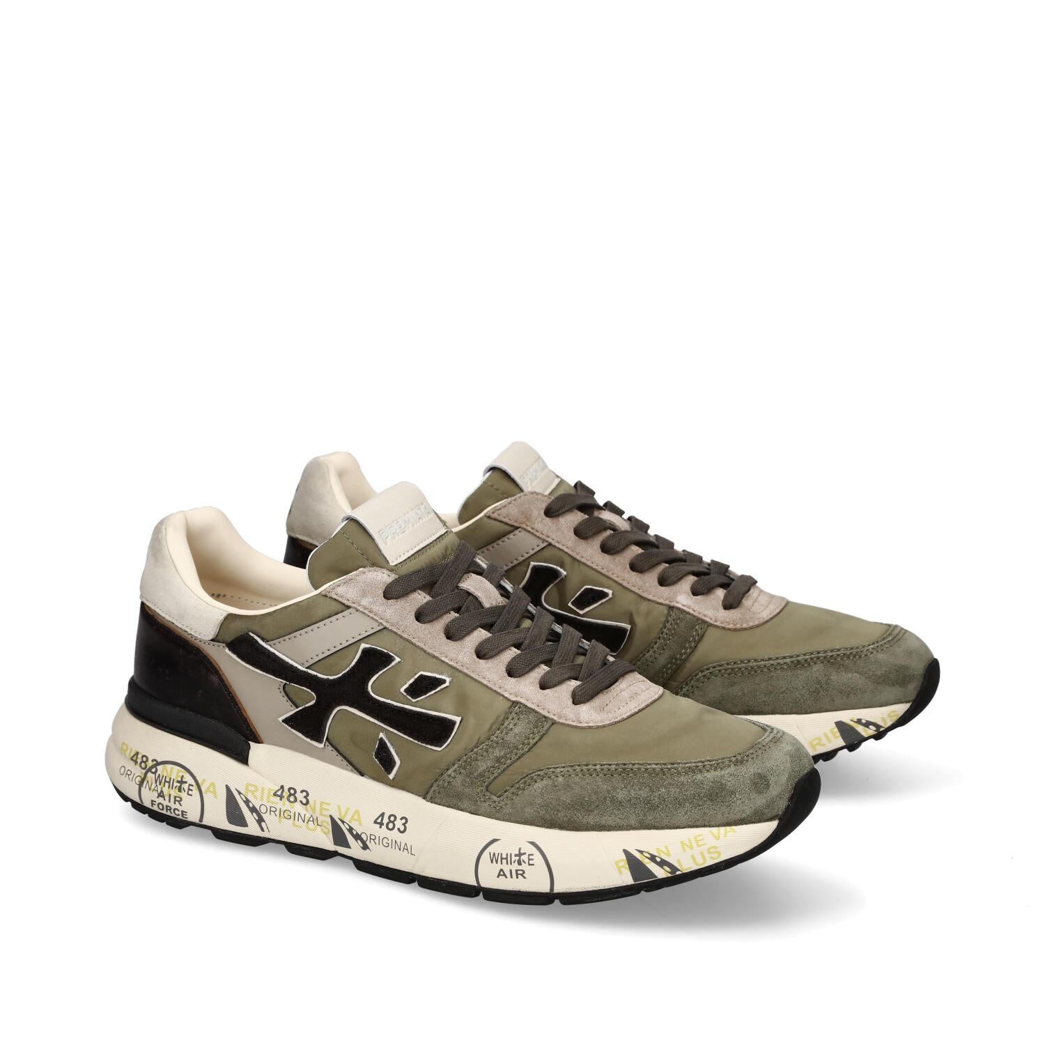 Sneakers MIck Verde Militare MICK 7720 PREMIATA