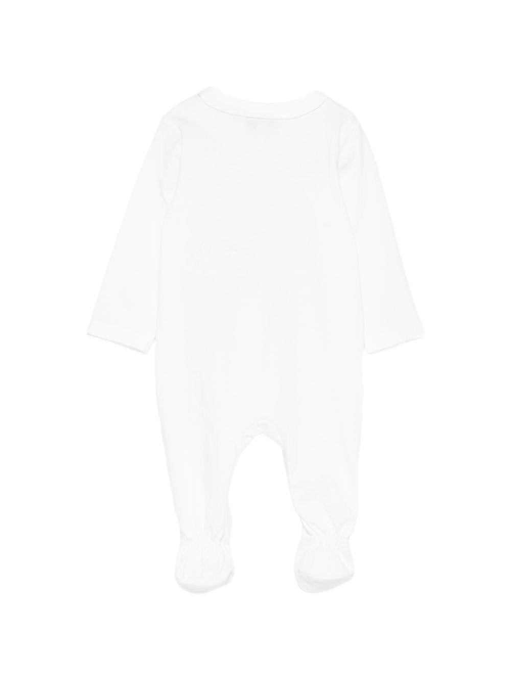 Tutina in cotone con piedi EY000177AF22121 M0025 EMPORIO ARMANI KIDS