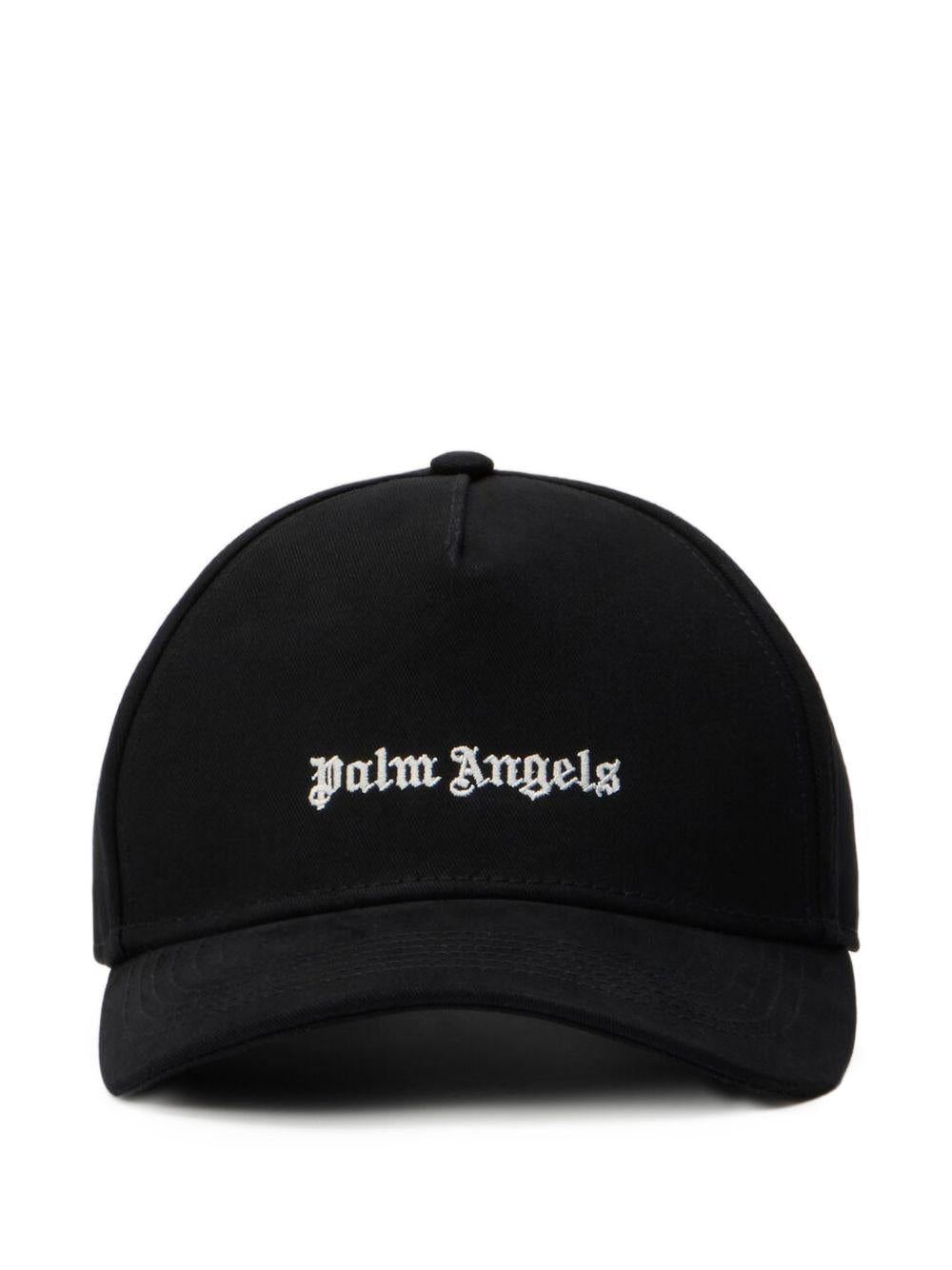 Cappellino con visiera e ricamo frontale PMLB104S26FAB004 1003 PALM ANGELS