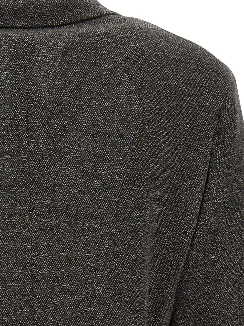Blazer Marrone in Misto Lana con Tasche 3732G2728M243696 30 MANUEL RITZ