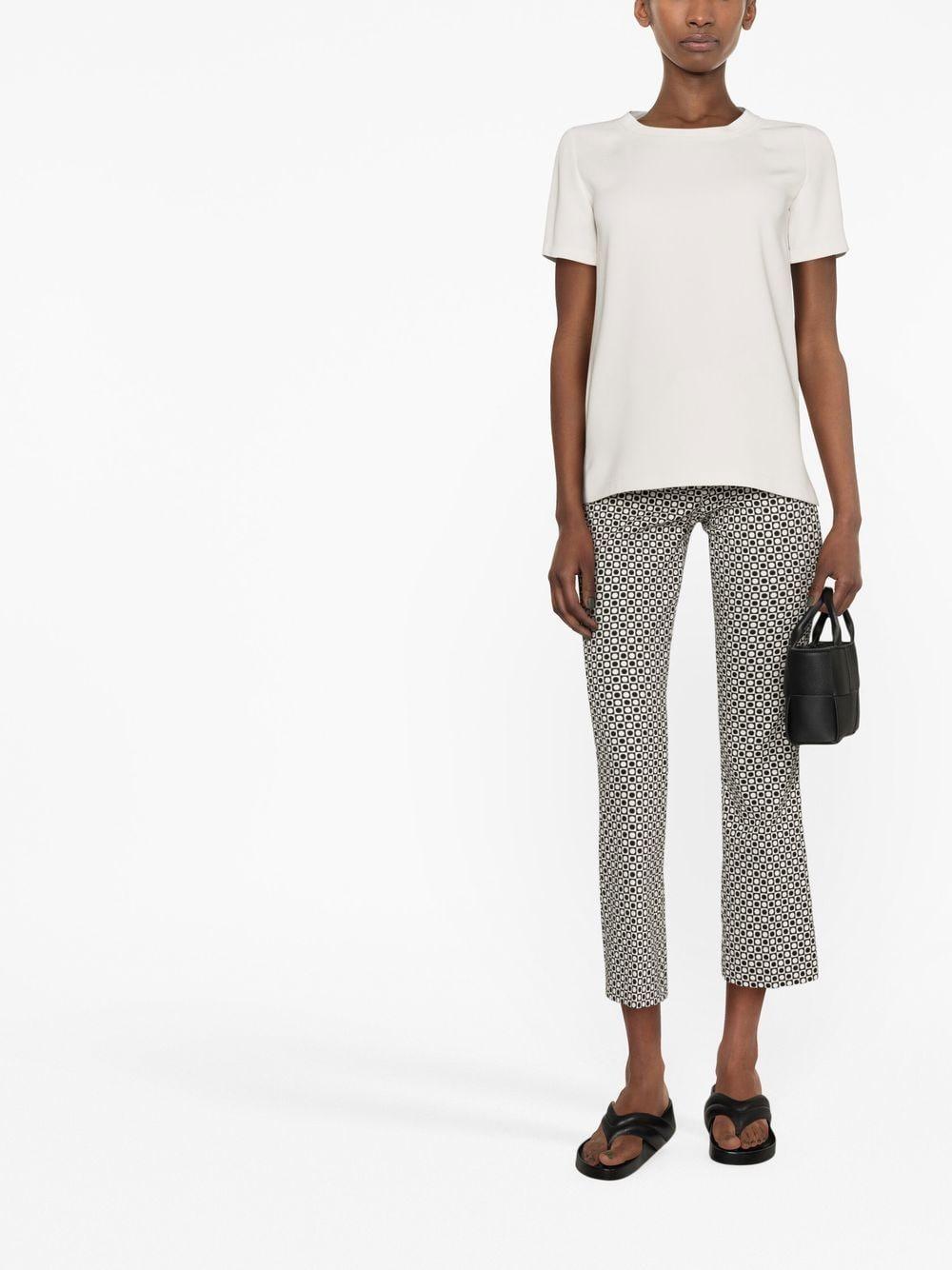 T-shirt avorio baisc 2391110531600 TESSILE BEIGE MAX MARA 'S