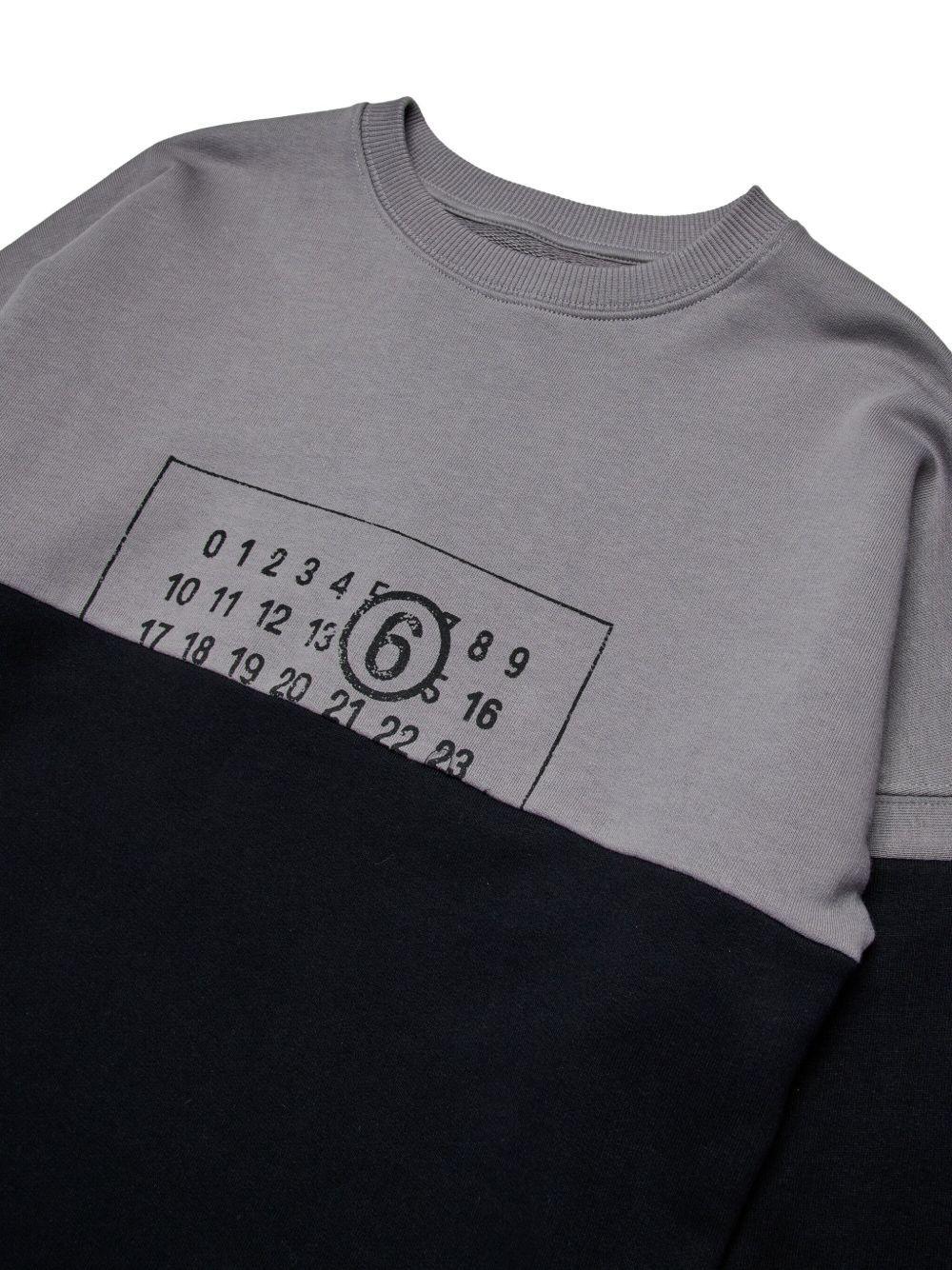 Felpa con stampa logo - Preludio Moda