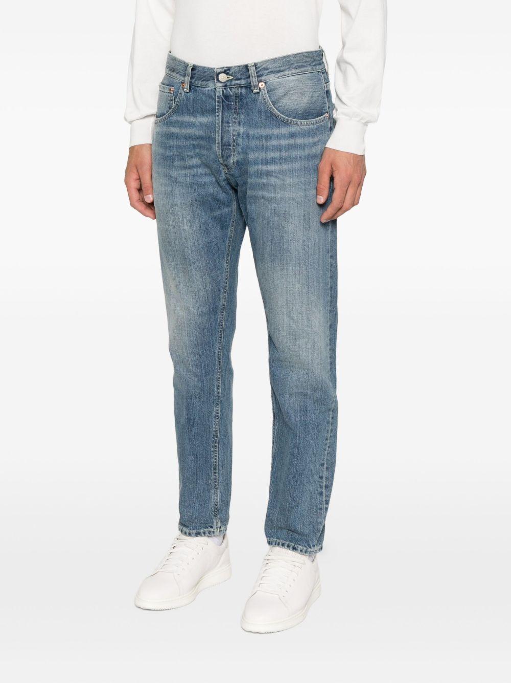 DONDUP Jeans blu a gamba dritta in denim UP576DFE313ULL5DUW25 800 DONDUP