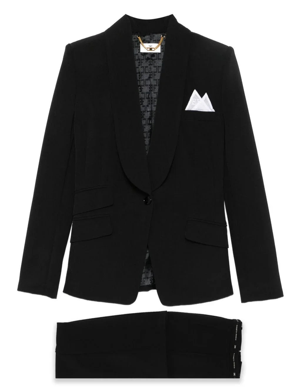 Completo Monopetto con Scollo a Scialle - Preludio Moda