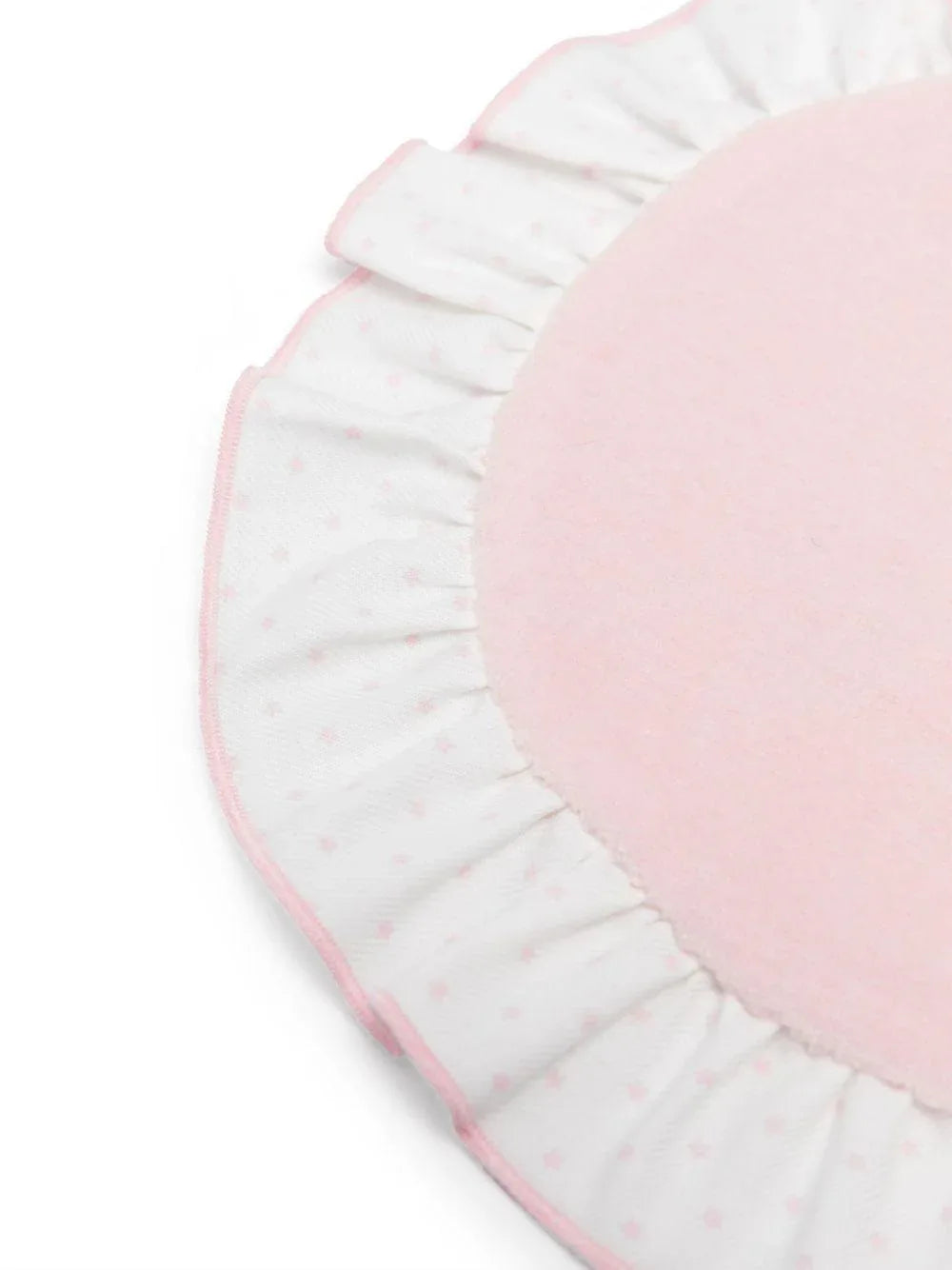 Bavetta rosa ruches con pois - Preludio Moda