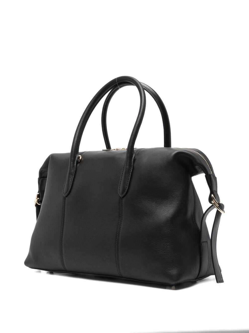 Borsa nera con manici e tracolla rimovibile 2B0145L162 K103 PATRIZIA PEPE