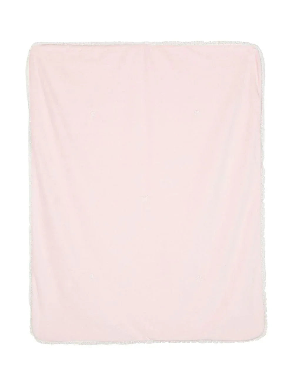 Coperta neonata rosa con merletto - Preludio Moda