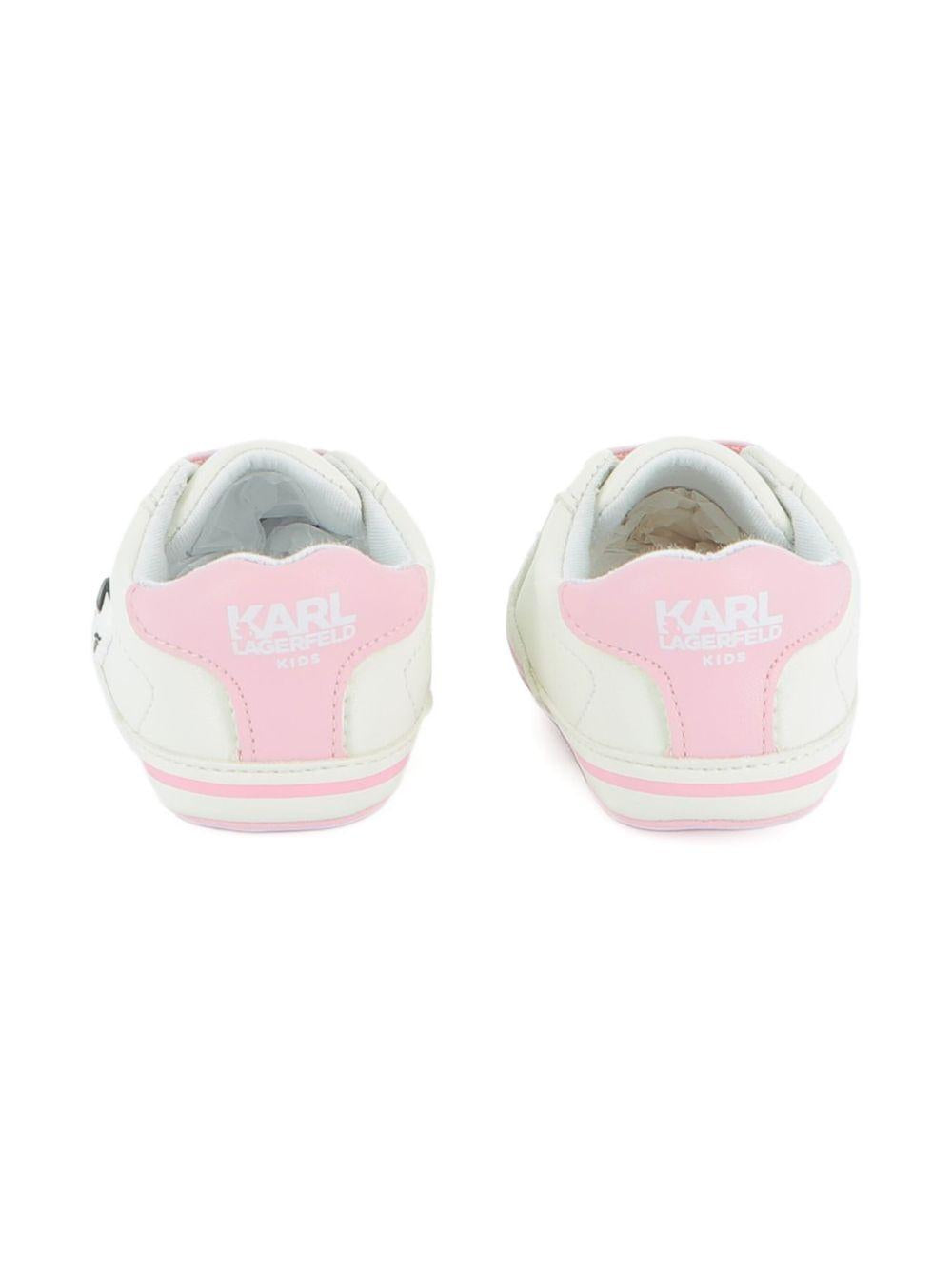 Sneakers con Dettaglio Gatto Z30993 10P KARL LAGERFELD KIDS