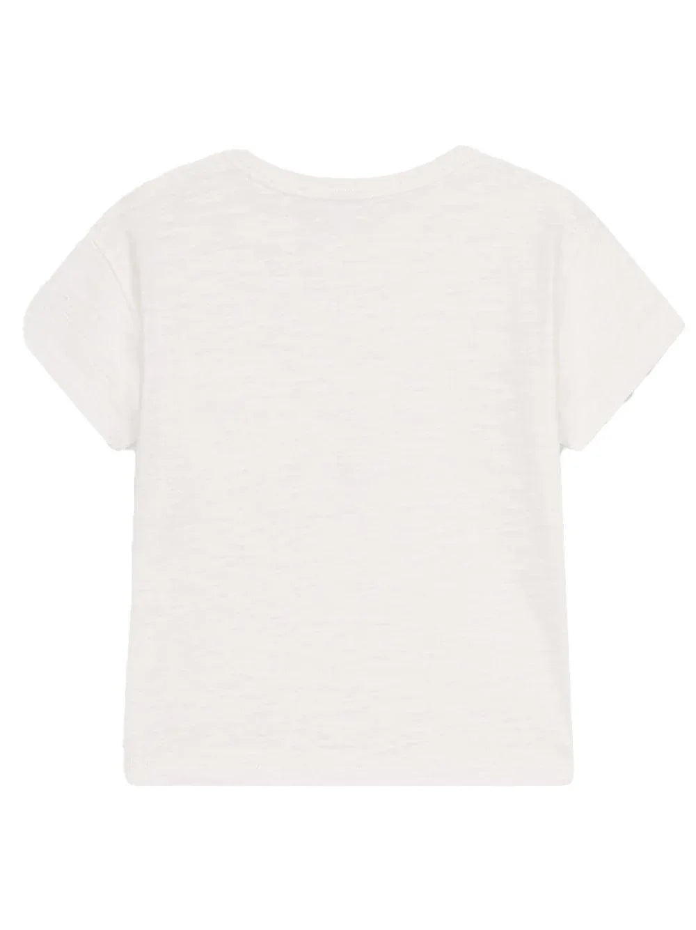 T-shirt panna neonato con taschino - Preludio Moda