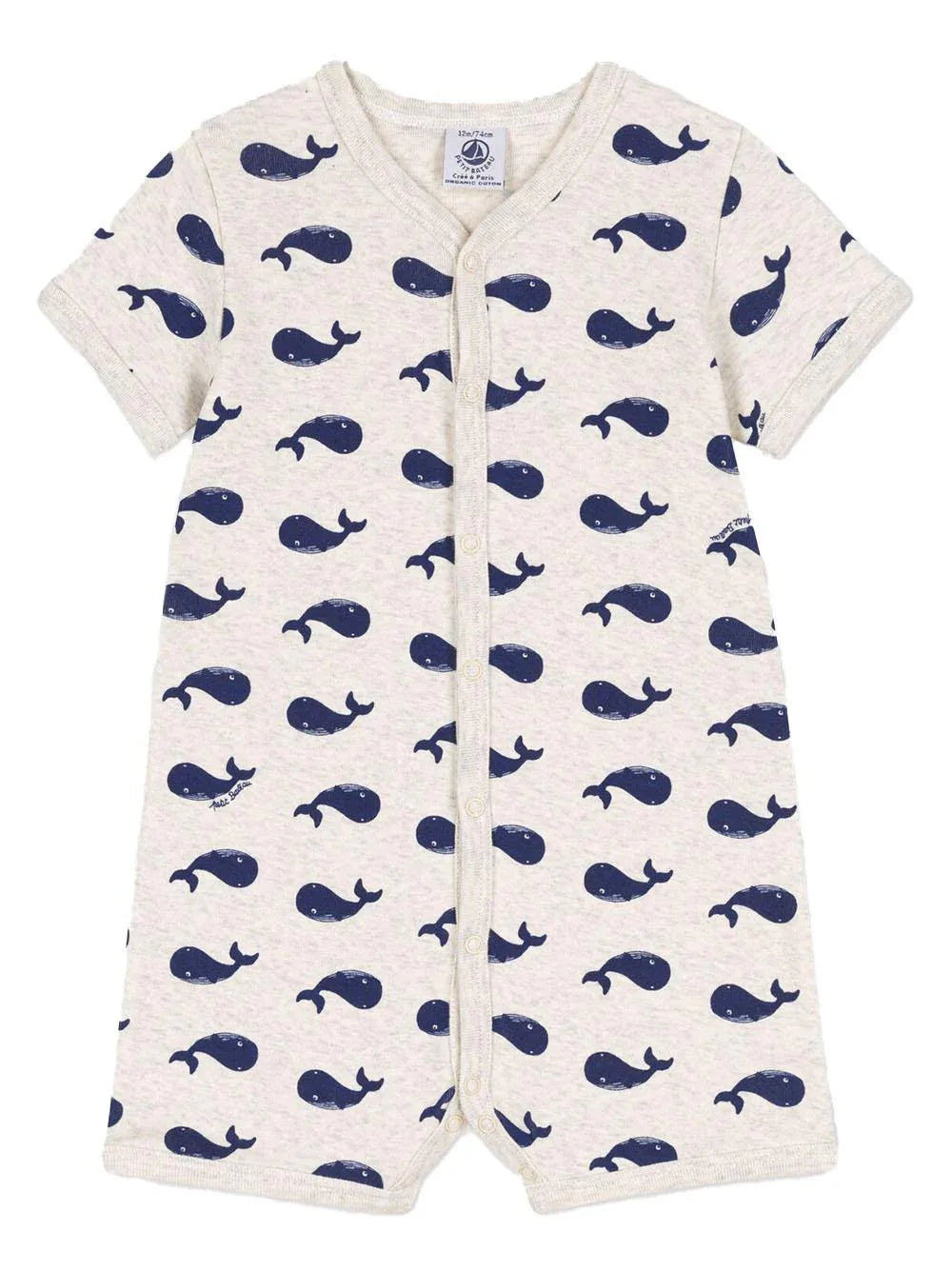 Tutina cosrta con balene blu - Preludio Moda