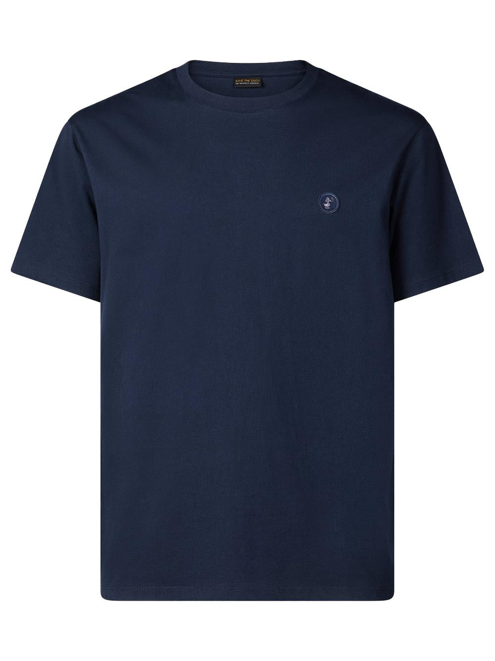 T-shirt Adelmar blu DT1194MBESY20 90000 SAVE THE DUCK